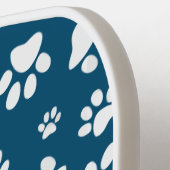 Raquette De Pickleball Imprimantes blanchesDesign Pickleball Paddle (Détail gauche)