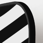 Raquette De Pickleball Indicateur de pompier personnalisé Mince ligne rou (Détail gauche)