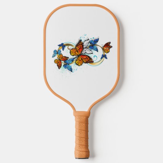 Raquette De Pickleball Infinity of Monarch Butterflies (Recto)