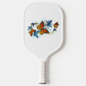 Raquette De Pickleball Infinity of Monarch Butterflies (Verso)