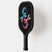 Raquette De Pickleball Infinity with glowing dragonflies (Gauche)