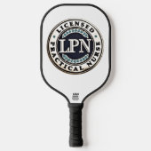 Raquette De Pickleball Infirmière LPN (Recto)