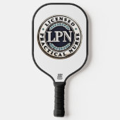Raquette De Pickleball Infirmière LPN (Verso)