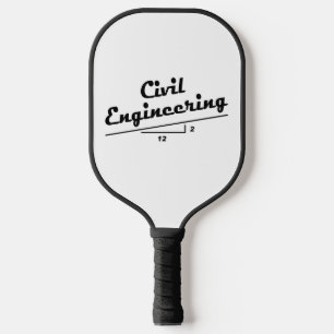 Raquette De Pickleball Ingénieur civil en pente