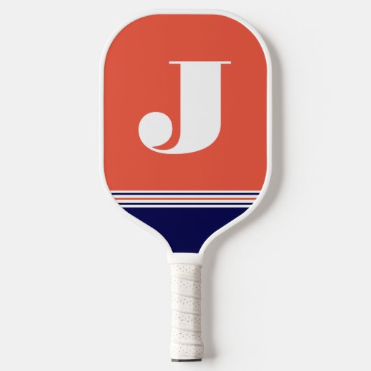 Raquette de Pickleball Initiale Orange (Recto)