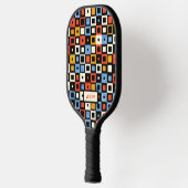Raquette De Pickleball Initiales du Motif rétro cool les années 70 inspir (Gauche)