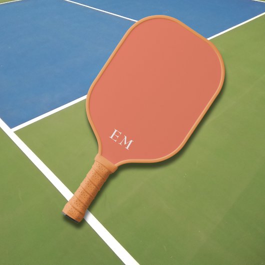 Raquette De Pickleball Initiales simples de pêche professionnelle monogra