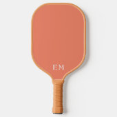 Raquette De Pickleball Initiales simples de pêche professionnelle monogra (Verso)