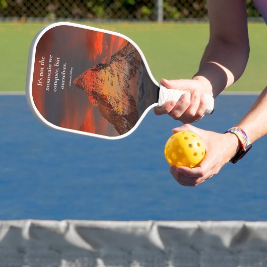 Raquette De Pickleball Inspiration Dire Mont Everest Soleil Orange