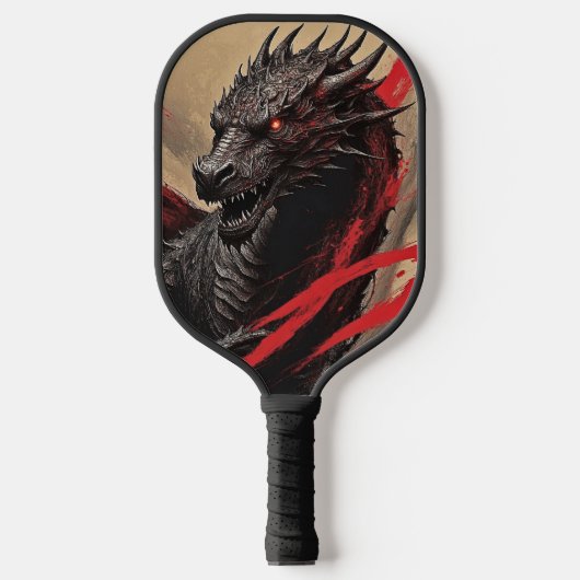 Raquette De Pickleball Inspiré par les dragons (Recto)