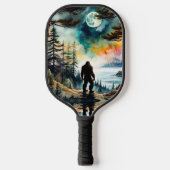 Raquette De Pickleball Into the Wild-Sasquatch Standing on Ridge (Recto)