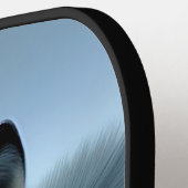 Raquette De Pickleball Intrépide Loup De L'Arctique, Pickleball Paddle (Détail gauche)