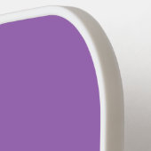 Raquette De Pickleball Iris uni couleur solide doux violet (Détail gauche)