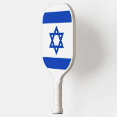 Raquette De Pickleball Israël drapeau patriotique moderne (Gauche)