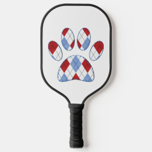 Raquette De Pickleball Jacquard Empreinte de patte de chien