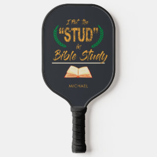 Raquette De Pickleball J'Ai Mis Le Stud Dans L'Étude De La Bible Église P