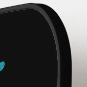 Raquette De Pickleball J'Ai Obtenu Le Mien Du Sceau De Tissu À Zazzle (Détail gauche)