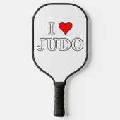 Raquette De Pickleball J'aime le judo (Verso)