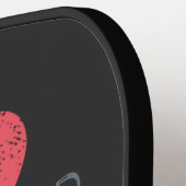 Raquette De Pickleball J'Aime Les Travailleurs De Construction Caulk (Détail gauche)