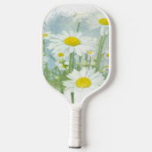 Raquette De Pickleball Jardin de marguerites blanches (Verso)