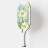Raquette De Pickleball Jardin de marguerites blanches (Gauche)