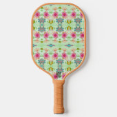 Raquette De Pickleball Jardin Éclectique Enchantant : Beauté Florale Dive (Recto)