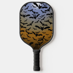 Raquette De Pickleball Je suis partie Batty pour les chauves-souris noire