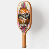 Raquette De Pickleball JÉSUS customisé est en vie à MOI & Avoir une belle (Gauche)