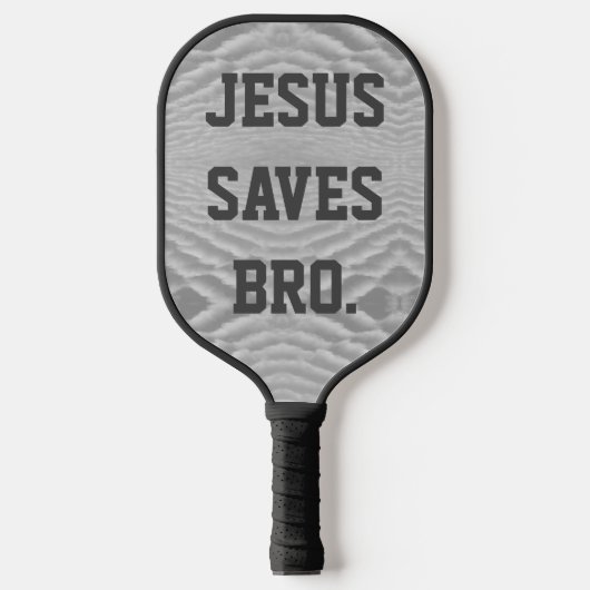 Raquette De Pickleball Jésus Sauve Bro. (Recto)