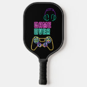Raquette De Pickleball Jeu vidéo cool Neon (Verso)