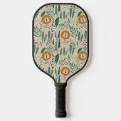 Raquette De Pickleball Joli Doodle Lion Jungle Rainforest Motif (Recto)