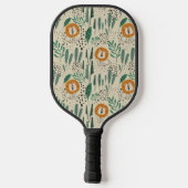 Raquette De Pickleball Joli Doodle Lion Jungle Rainforest Motif (Verso)