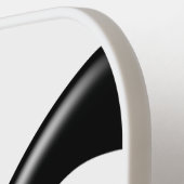 Raquette De Pickleball Joli Lapin De Boxer De Bunny. Monogramme (Détail gauche)