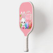 Raquette De Pickleball Joli lapin de Pâques rose (Gauche)