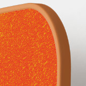 Raquette De Pickleball Joli Mess Orange Sparkly (Détail gauche)