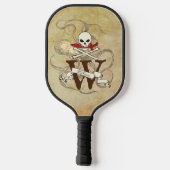 Raquette De Pickleball Jolly roger Monogramme initial (Verso)