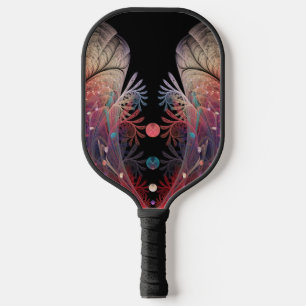 Raquette De Pickleball Jonglage Abstrait Fantastique Moderne Art Fractal