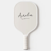 Raquette De Pickleball Jote Country Club Plaid Stripe Signature Nom (Recto)