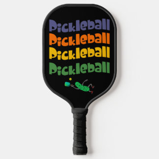 Raquette De Pickleball Jouer au Pickleball et au Texte
