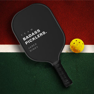Raquette De Pickleball Joueur de Pickleball Funny moderne Badass