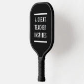 Raquette De Pickleball Journée internationale des enseignants Manger Ense (Gauche)