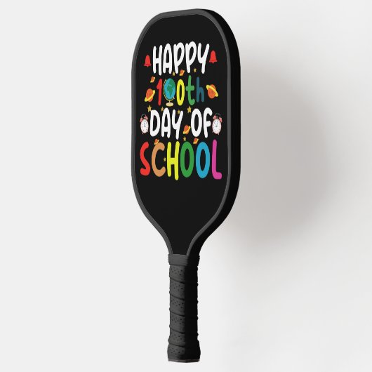 Raquette De Pickleball Joyeux 100e jour de l'enseignant étudiant (Gauche)