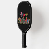 Raquette De Pickleball Joyeux Anniversaire Pickleball Paddle (Gauche)