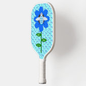 Raquette De Pickleball Joyeux Bee Day Boy Blue Birthday Bumblebee (Gauche)