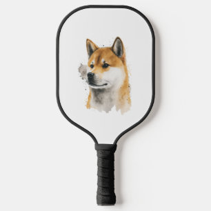 Raquette De Pickleball Joyeux chien Akita