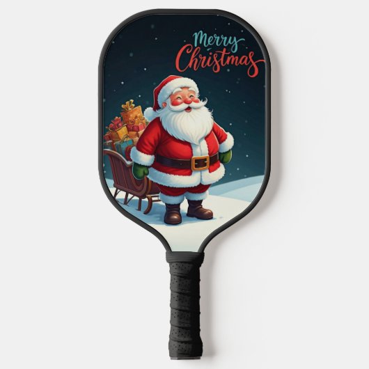 Raquette De Pickleball Joyeux Noël (Recto)