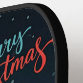 Raquette De Pickleball Joyeux Noël (Détail gauche)