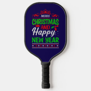 Raquette De Pickleball Joyeux Noël Et Joyeux Nouvel An-61064