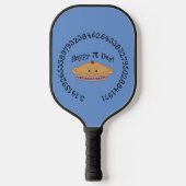 Raquette De Pickleball Joyeux Pi Day Pie (Recto)