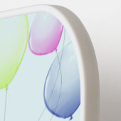 Raquette De Pickleball Joyeux pingouins de Noël Pickleball Paddle (Détail gauche)